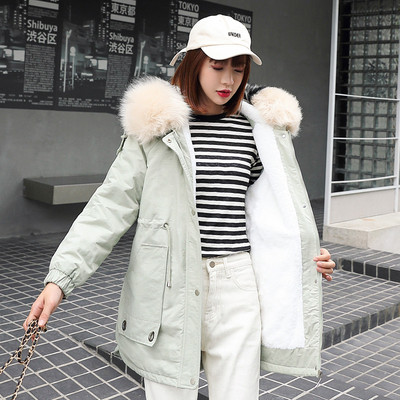 Casual γυναικείο χειμωνιάτικο μπουφάν με τσέπες σε πέντε χρώματα