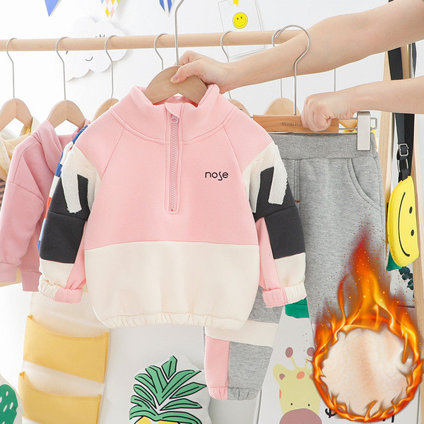 Νέο μοντέλο μοντέρνο παιδικό σετ για κορίτσια και αγόρια σε ροζ και μπλε χρώμα