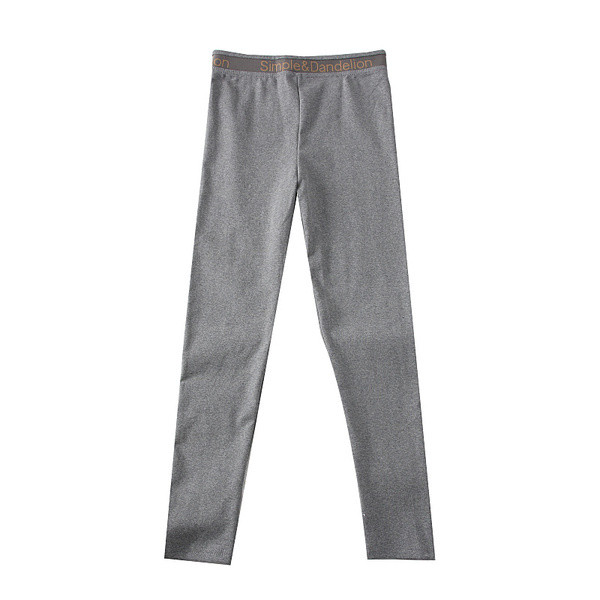 Modern női leggings fekete és szürke színben