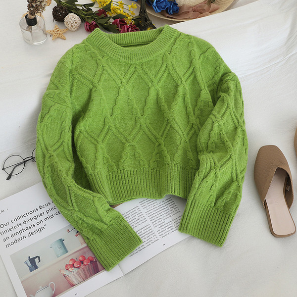 Καθημερινό γυναικείο πουλόβερ σε πέντε χρώματα