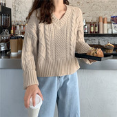 Női pulóver spitzgallérral, fekete, szürke és bézs színben