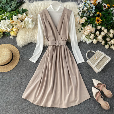 Set modern de rochie + polo in mai multe culori