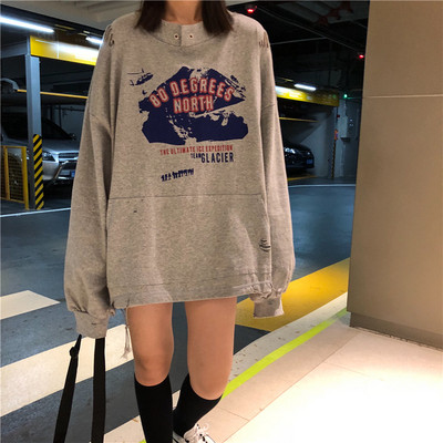 Casual Γυναικεία μπλούζα με ευρύ μοντέλο