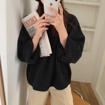 Pulover de iarna dama model larg in patru culori