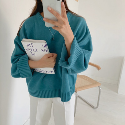 Pulover de iarna dama model larg in patru culori