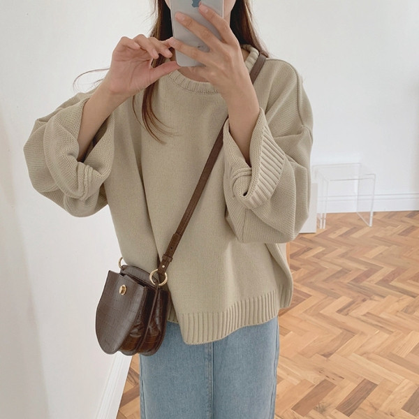 Pulover de iarna dama model larg in patru culori