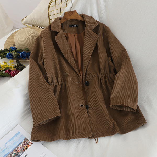 Geaca de dama moderna cu talie elastica in patru culori