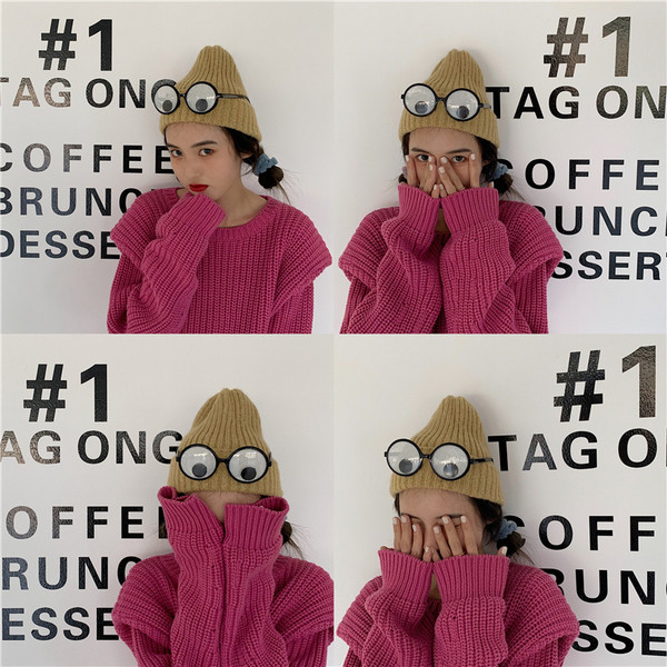 Pulover lung de damă în roz și verde