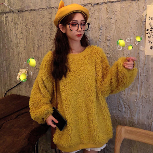 Puha női pulóver két színben, ovális nyakkivágással