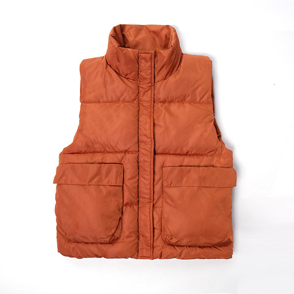 Alkalmi női mellény fekete és barna rátéttel