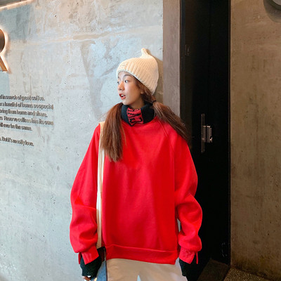 Γυναικεία καθημερινή μπλούζα φαρδύ και μακρύ μοντέλο σε διάφορα χρώματα