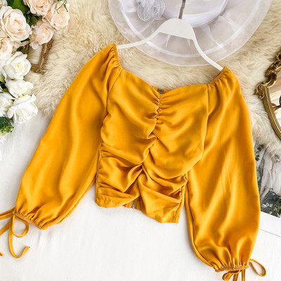 Modern női ing cipzárral több színben