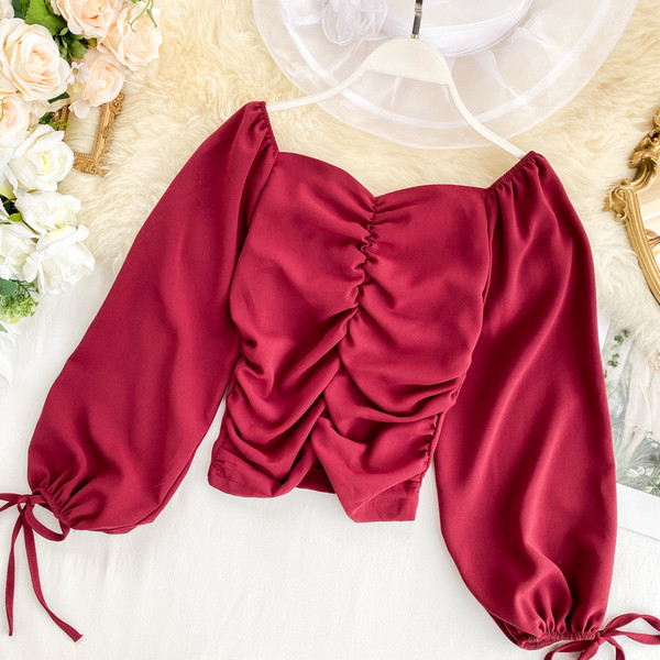 Modern női ing cipzárral több színben