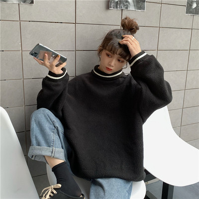 Bluza lata casual de dama cu guler polo in doua culori