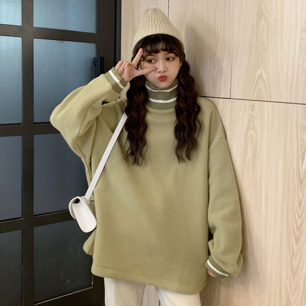 Bluza lata casual de dama cu guler polo in doua culori