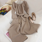 Salopeta de dama moderna model larg cu curea in trei culori