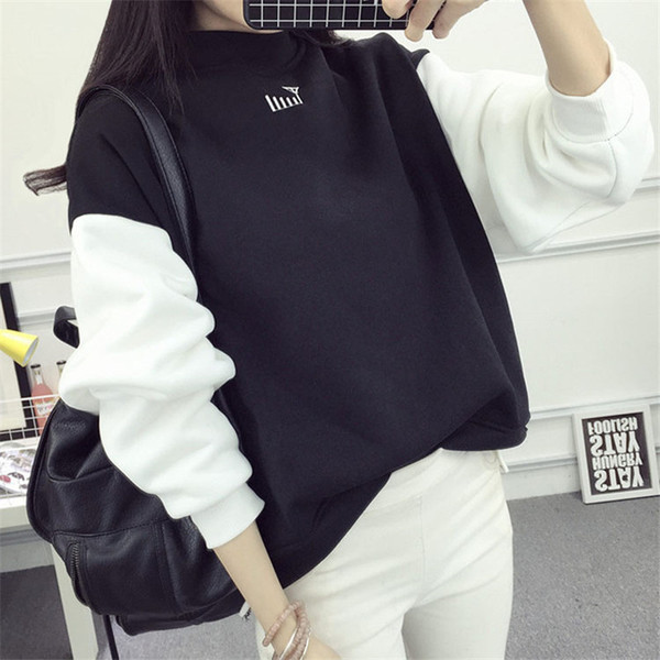 Casual γυναικεία μπλούζα φαρδύ μοντέλο σε δύο χρώματα