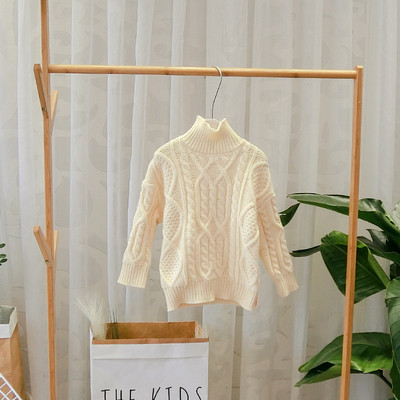 Μοντέρνο παιδικό πουλόβερ σε πορτοκαλί ,ροζ, και μπεζ  χρώμαγια τα αγόρια