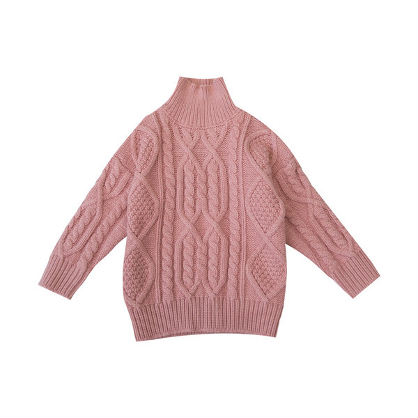 Μοντέρνο παιδικό πουλόβερ σε πορτοκαλί ,ροζ, και μπεζ  χρώμαγια τα αγόρια