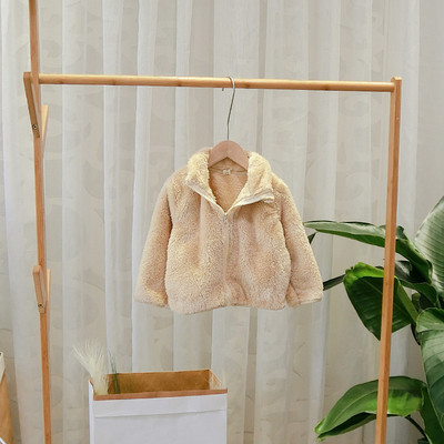 Új modell gyerek pulóver cipzárral fehér, rózsaszín és bézs színben