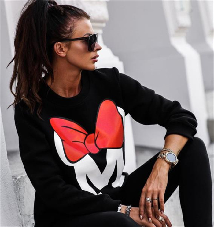 Modern női blúz szürke és fekete rátéttel