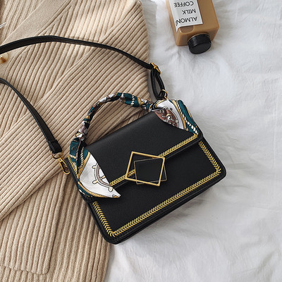 Μοντέρνα γυναικεία τσάντα με δύο λαβές σε διάφορα χρώματα