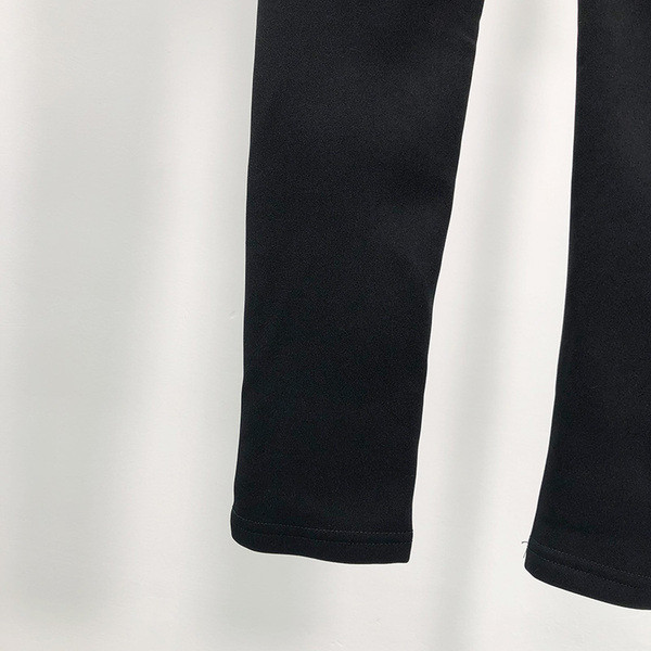 Pantaloni model de dama de culoare neagra cu captuseala calda