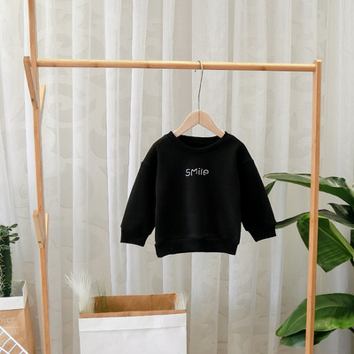 Σύγχρονη παιδική μπλούζα με γκρι και μαύρο χρώμα για αγόρια