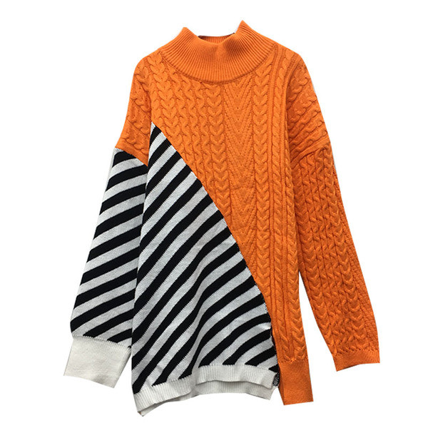 Νέο μοντέλο μοντέρνο γυναικείο πουλόβερ σε διάφορα χρώματα