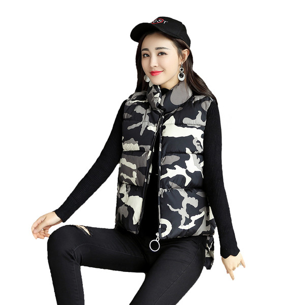 Vesta moderna dama - model scurt cu guler rotund in mai multe culori