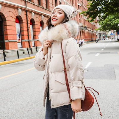 Γυναικείο φθινόπωρο-χειμωνιάτικο μπουφάν σε κουκούλα σε διάφορα χρώματα