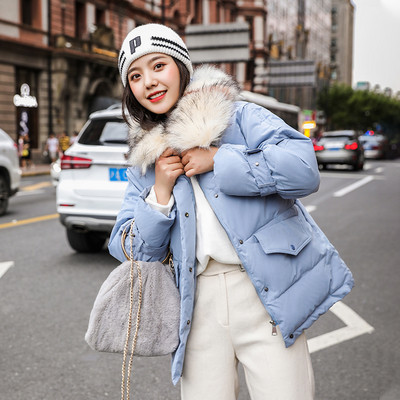 Γυναικείο φθινόπωρο-χειμωνιάτικο μπουφάν σε κουκούλα σε διάφορα χρώματα