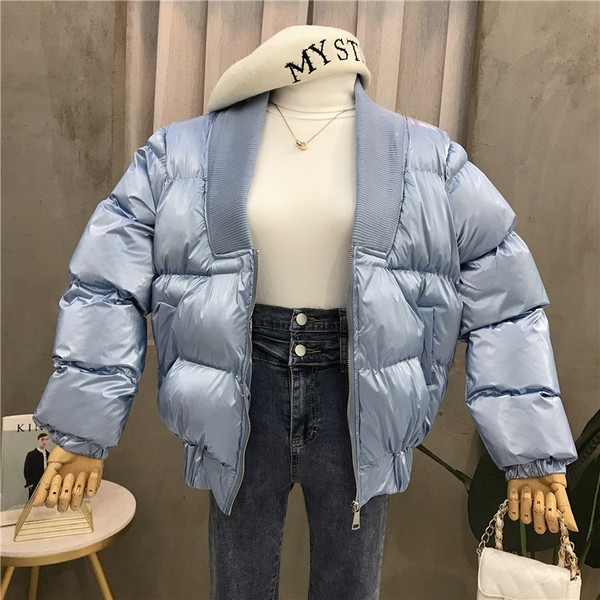 Geaca de iarna de dama de zi cu zi in patru culori