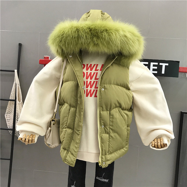 Hétköznapi női mellény kapucnival és pehellyel, három színben