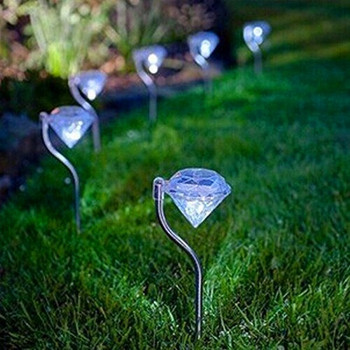 Комплект от четири броя LED лампи във формата на диамант 