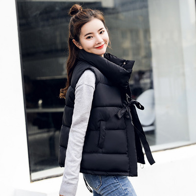 Alkalmi női mellény spitz nyakkivágással, többféle színben