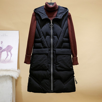 Női alkalmi mellény zsebekkel és cipzárral több színben