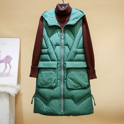 Női alkalmi mellény zsebekkel és cipzárral több színben