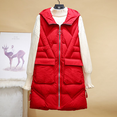 Női alkalmi mellény zsebekkel és cipzárral több színben