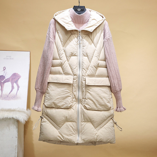 Női alkalmi mellény zsebekkel és cipzárral több színben