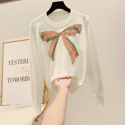 Pulover de dama model NOU cu paiete in mai multe culori