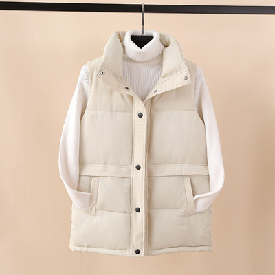 Vesta de dama cu nasturi si buzunare in mai multe culori diferite