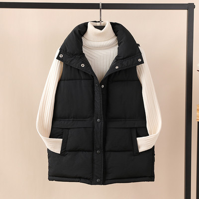 Vesta de dama cu nasturi si buzunare in mai multe culori diferite