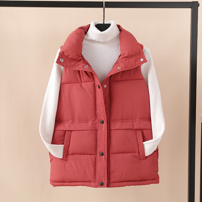 Vesta de dama cu nasturi si buzunare in mai multe culori diferite