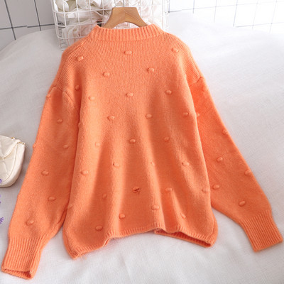 Pulover de dama modern cu decolteu oval in diferite culori