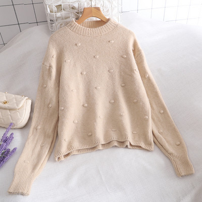 Pulover de dama modern cu decolteu oval in diferite culori