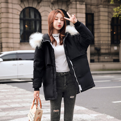 ÚJ Női téli kabát pehely- és zsebbel, többféle színben