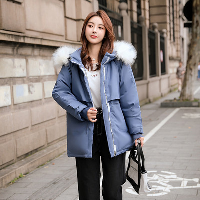 ÚJ Női téli kabát pehely- és zsebbel, többféle színben