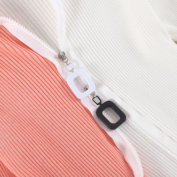 Μοντέρνα γυναικεία μπλούζα με φερμουάρ και ψηλό γιακά σε τρία χρώματα