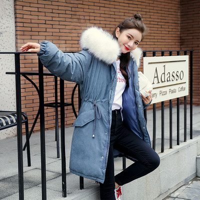 Γυναικείο μοντέρνο χειμερινό μπουφάν με κορδόνι στη μέση σε διάφορα χρώματα